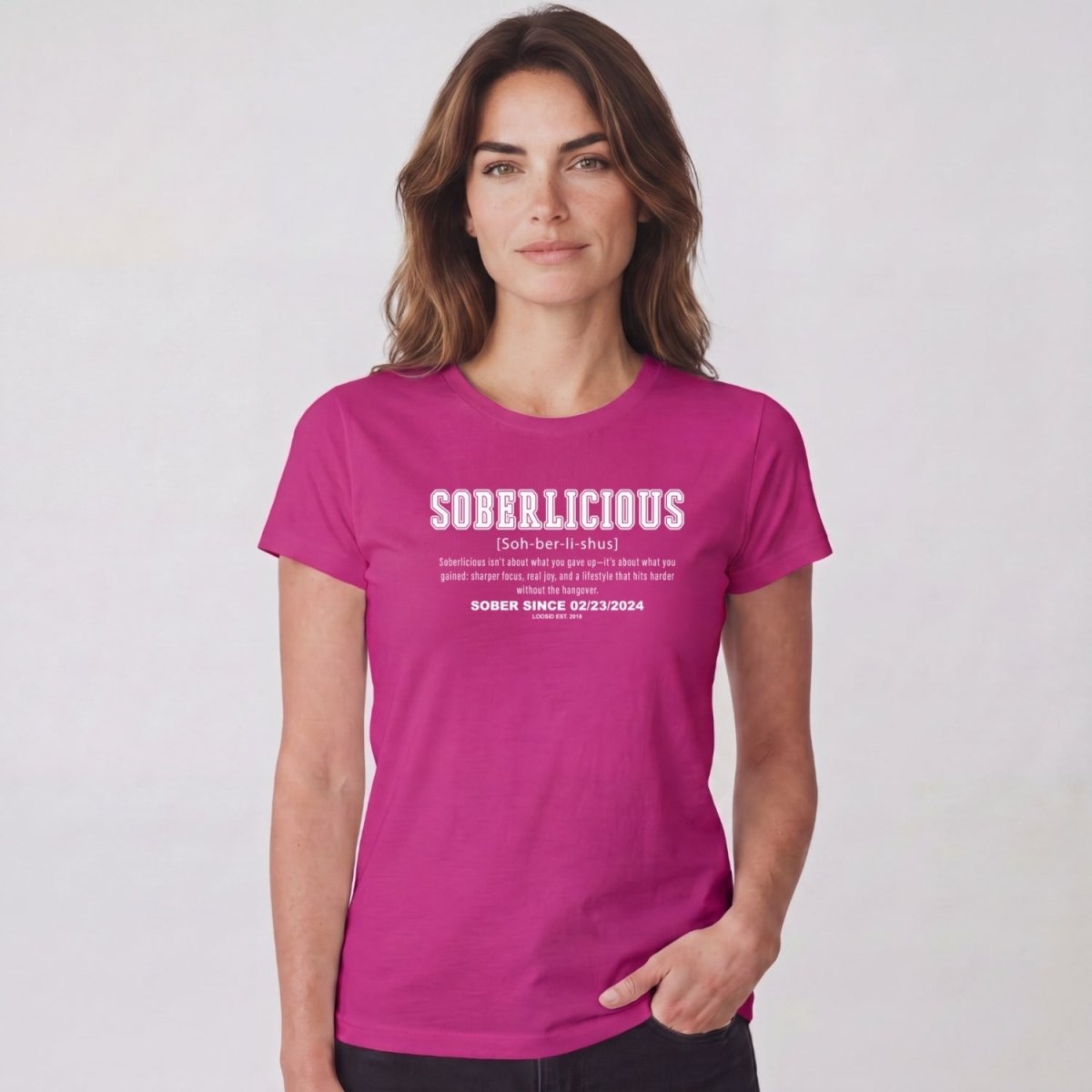 Sober T Shirt | Women's Soberlicious Definition