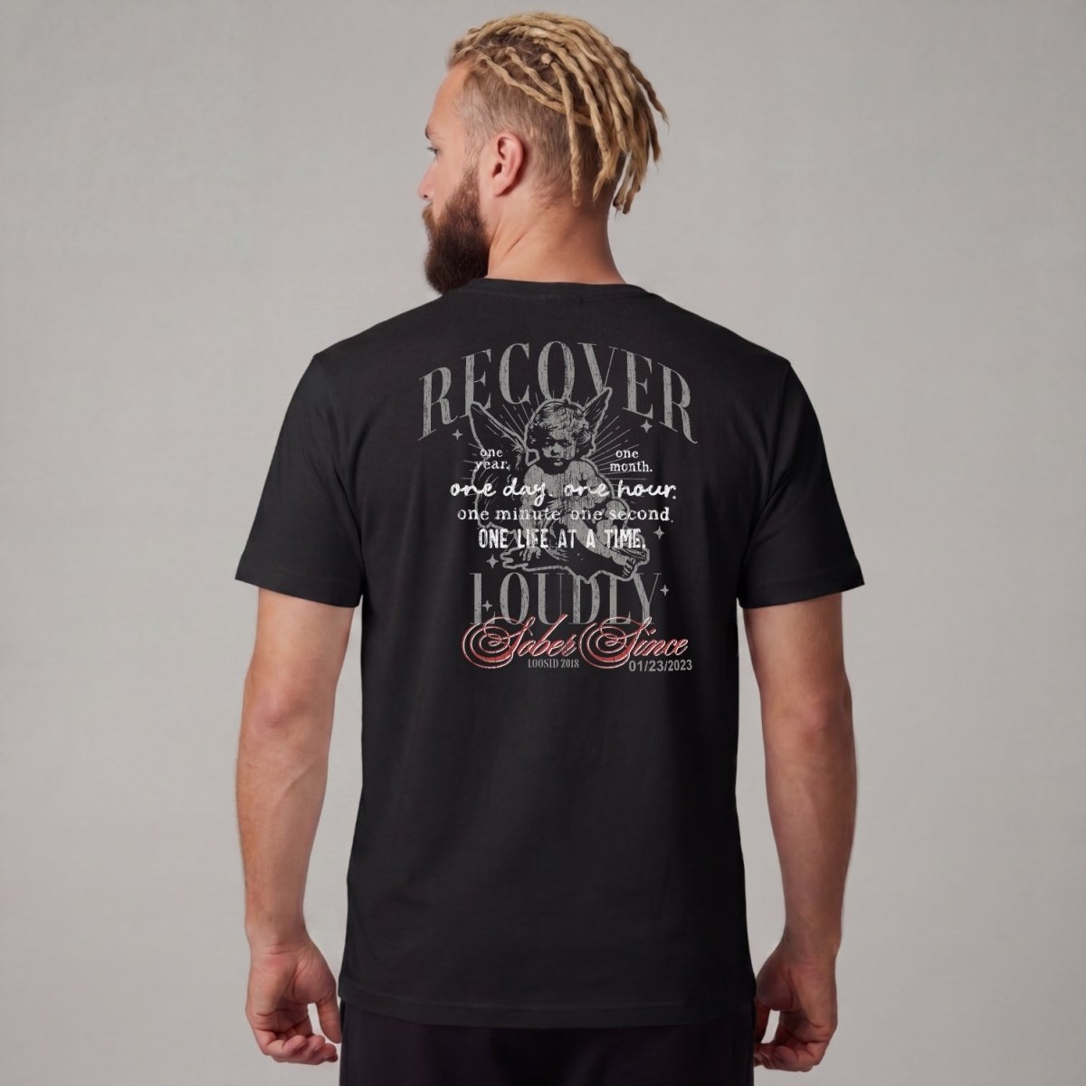 Recovery T Shirt | Men's Recover Loudly Limited-Edition