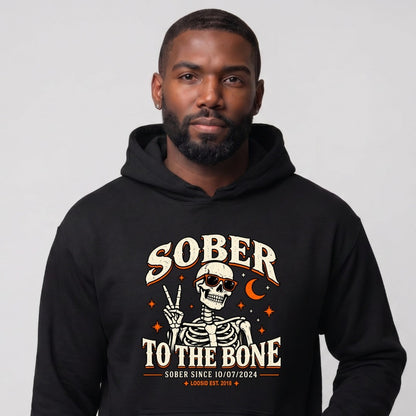 Recovery Hoodie | Men's Sober To The Bone