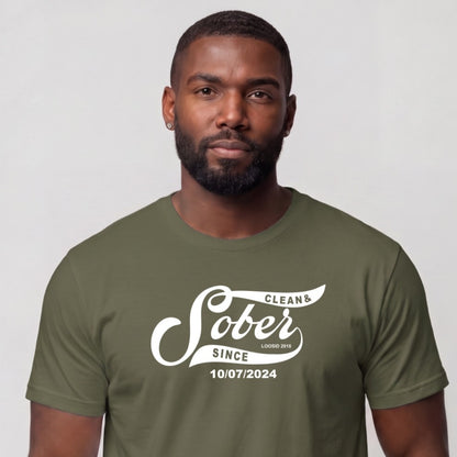Sober T Shirt | Men's Sober Since