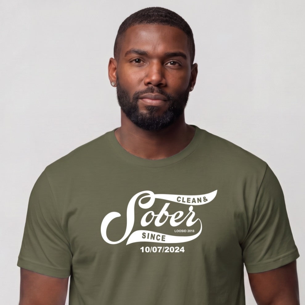 Sober T Shirt | Men's Sober Since