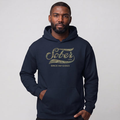 Recovery Hoodie | Men's Sober Since Camo