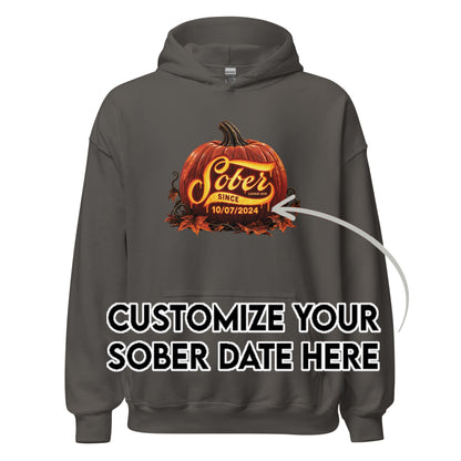 Recovery Hoodie | Women's Sober Since Pumpkin