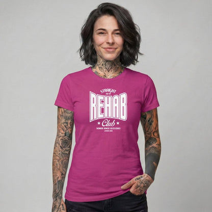 Sober T Shirt | Women's Straight Outta Rehab