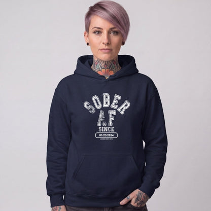 Recovery Hoodie | Women's Sober AF Collegiate
