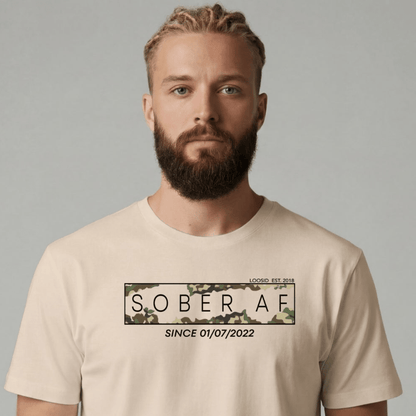 Sober T Shirt | Men's Sober AF Camo