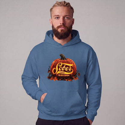 Recovery Hoodie | Men's Sober Since Pumpkin