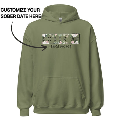 Recovery Hoodie | Women's Sober AF Flower