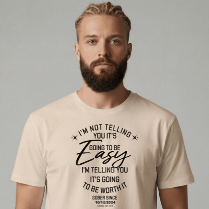 Sober T Shirt | Men's I'm Not Telling