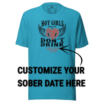 Sober T Shirt | Women's Hot Girls Don't Drink