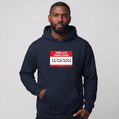 Recover Hoodie | Men's Hello Sober Since
