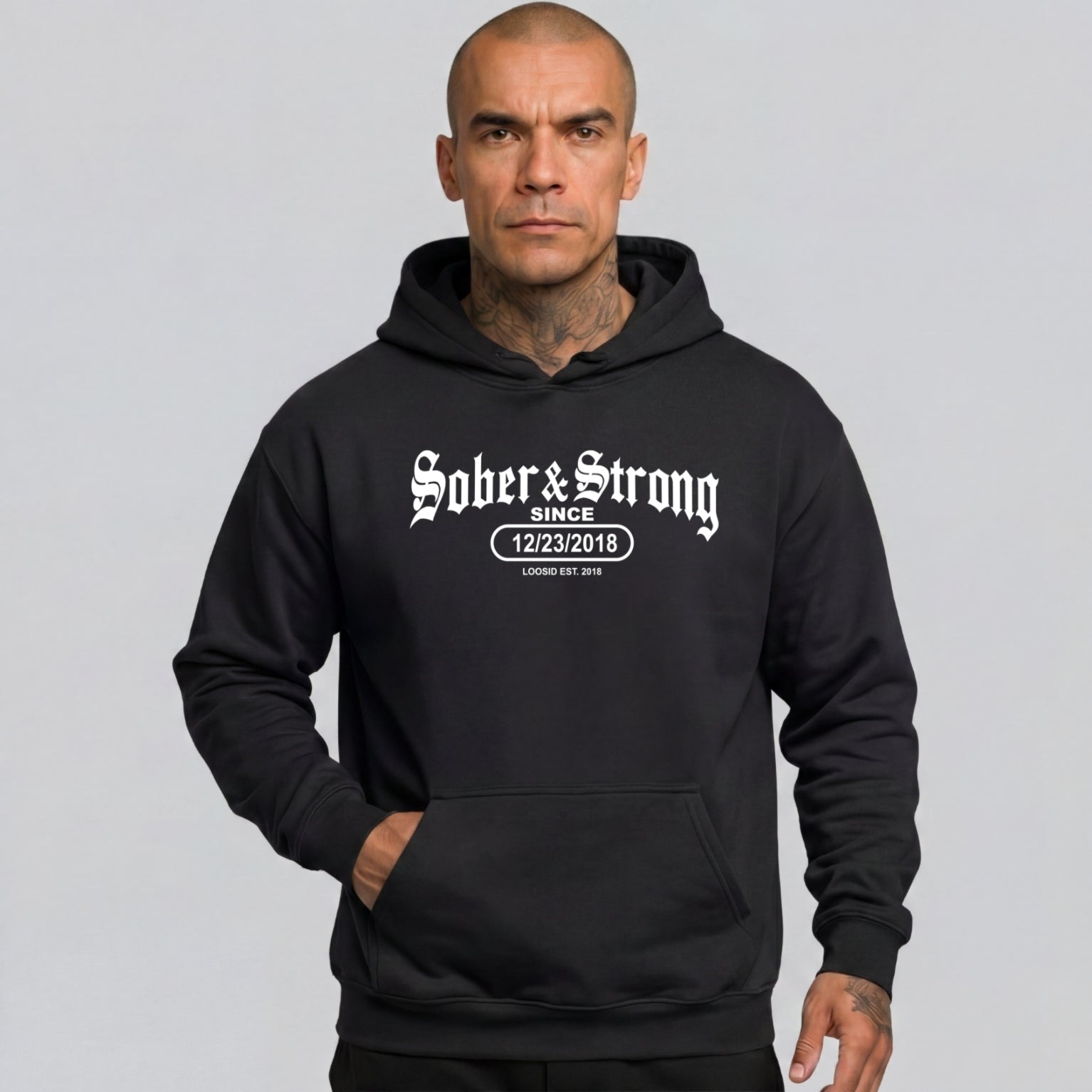 Recovery Hoodie | Unisex Sober & Strong