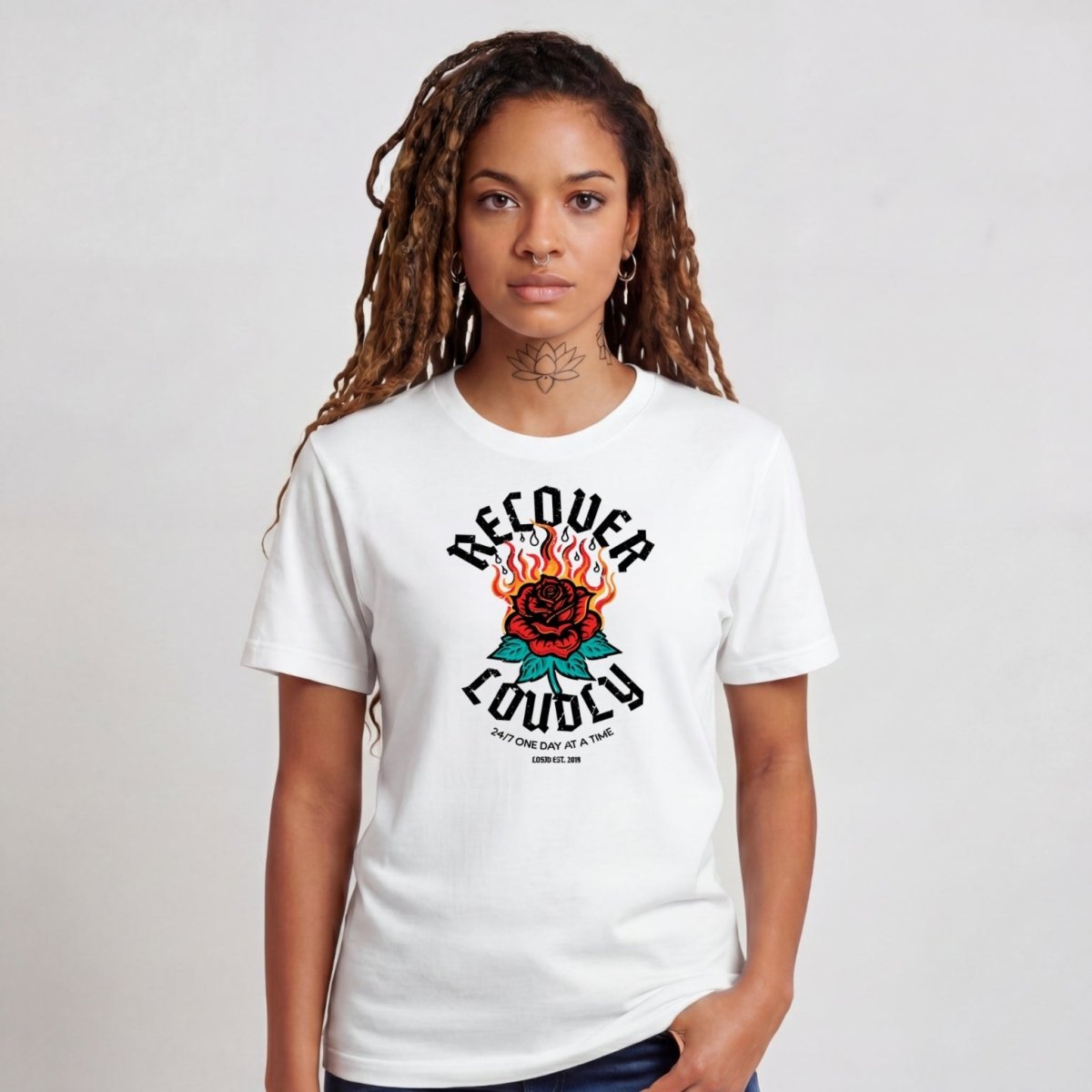 Sober T Shirt | Women's Recover Loudly