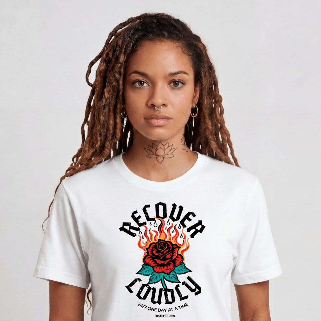 Sober T Shirt | Women's Recover Loudly