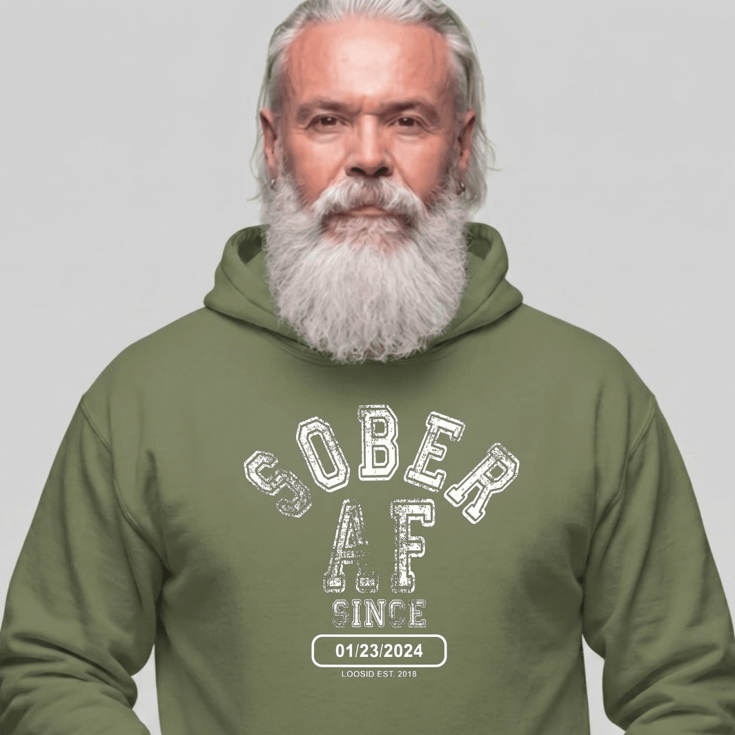 Recovery Hoodie | Unisex Sober AF Since
