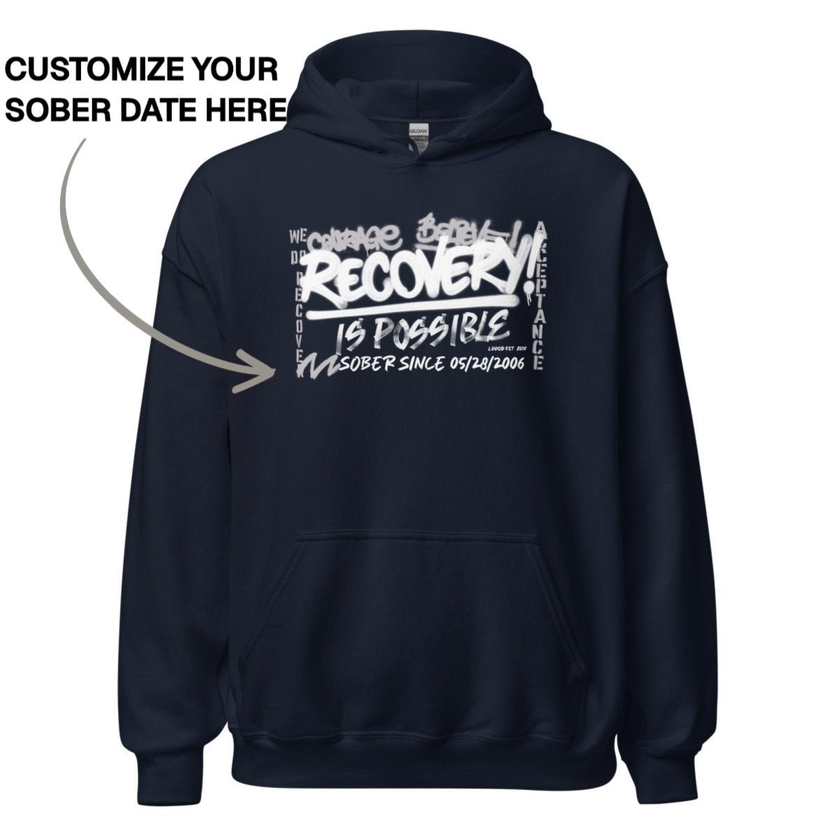 Recovery Hoodie | Men's Recovery Is Possible