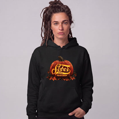 Recovery Hoodie | Women's Sober Since Pumpkin