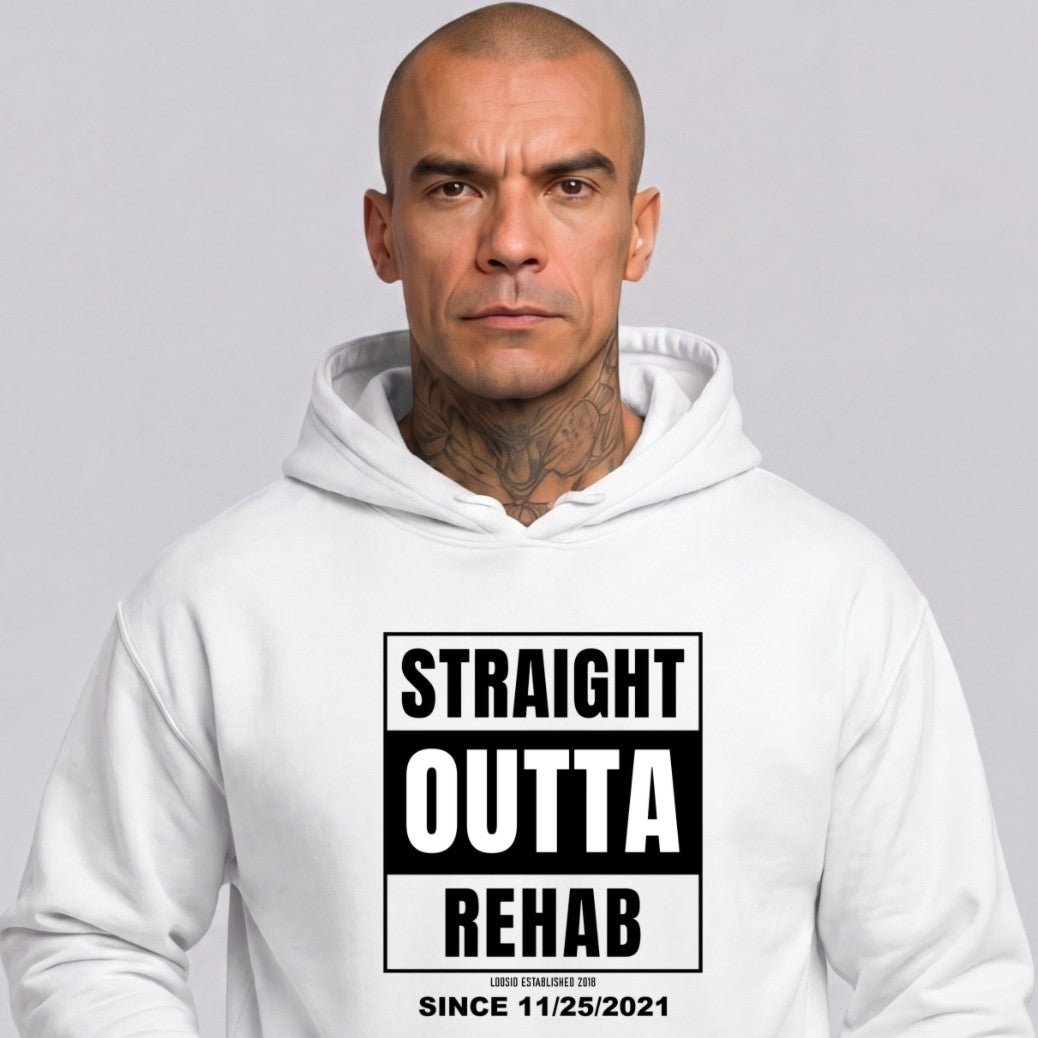 Recovery Hoodie | Men's Straight Outta Rehab