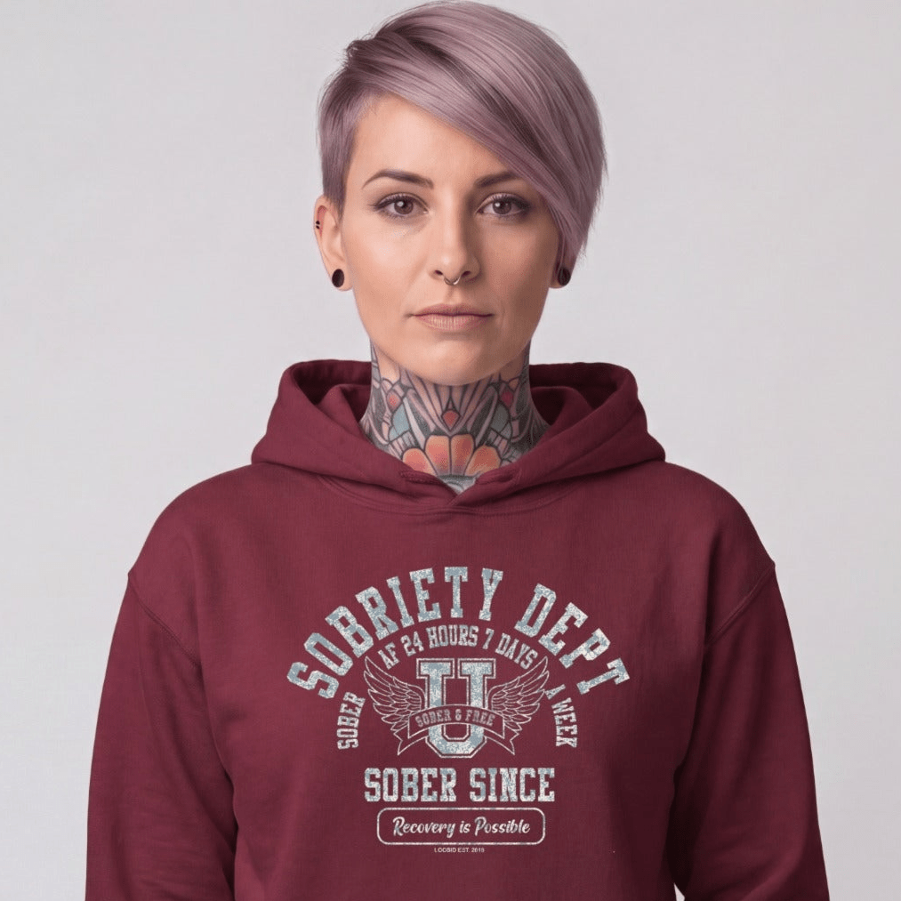 Recovery Hoodie | Women's Sobriety Dept 24/7