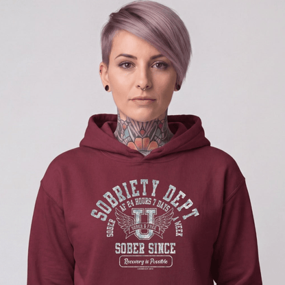 Recovery Hoodie | Women's Sobriety Dept 24/7