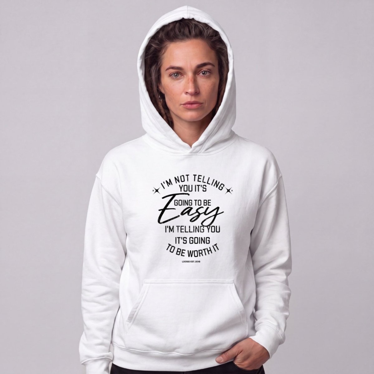 Recovery Hoodie | Women's I'm Not Telling Your It's Easy