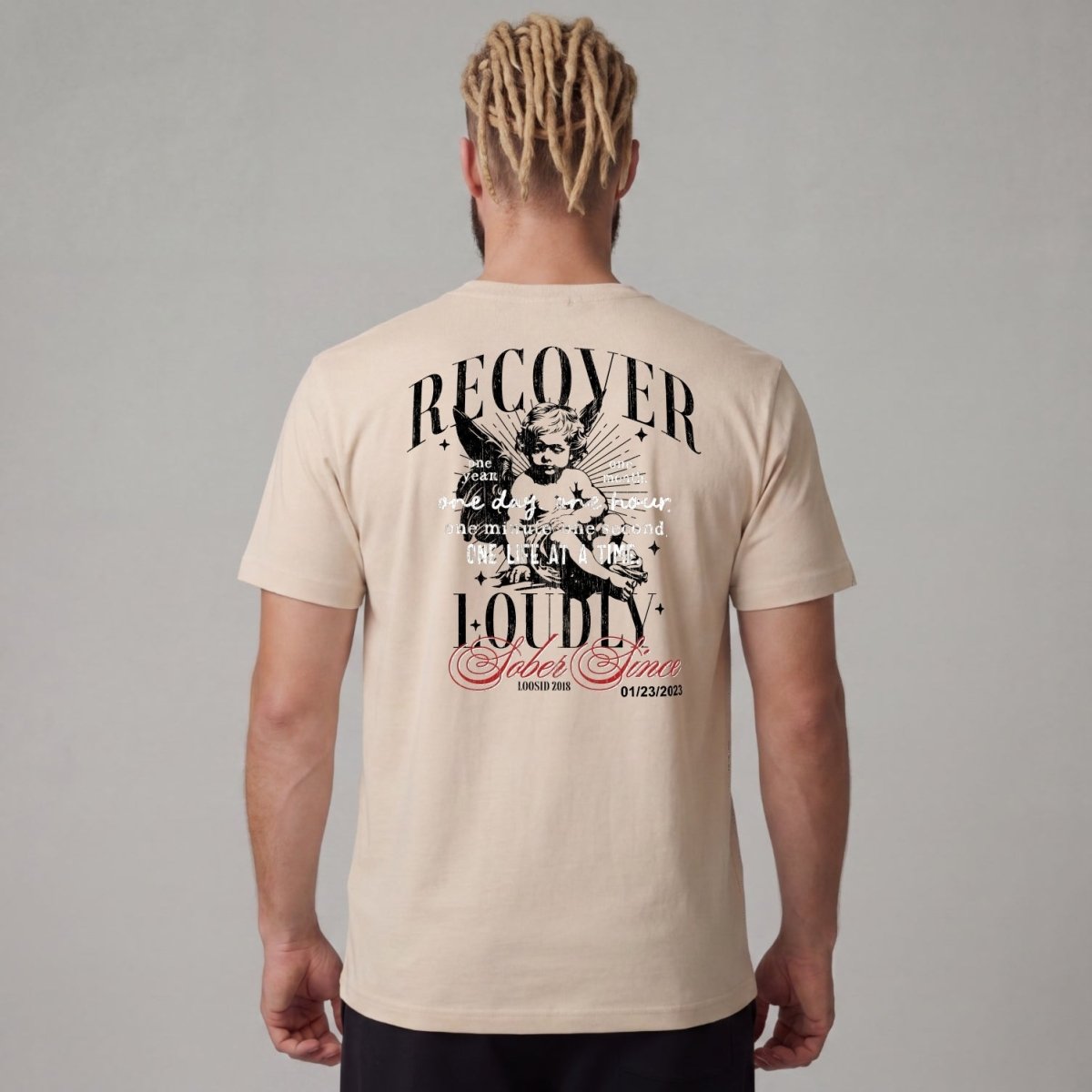 Recovery T Shirt | Men's Recover Loudly Limited-Edition