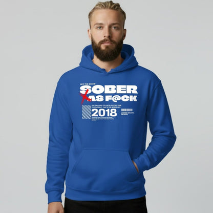 Sober As F*ck Recovery Hoodie packaging detail (view 28)