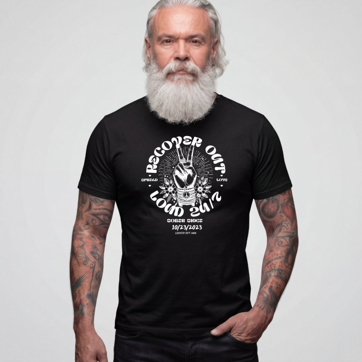Sober T Shirt | Men's Recover Out Loud