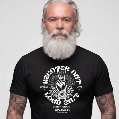 Sober T Shirt | Men's Recover Out Loud
