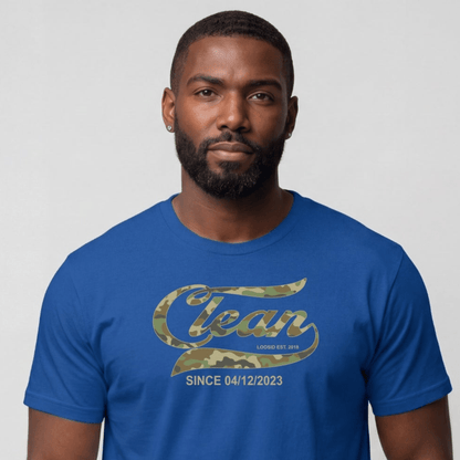 Clean T Shirt | Men's Clean Since Camo