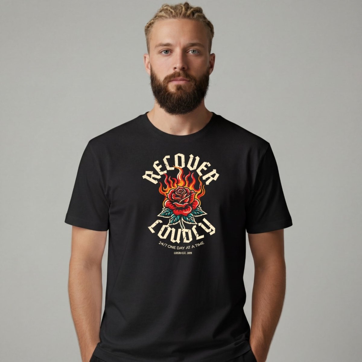 Sober T Shirt | Men's Recover Loudly