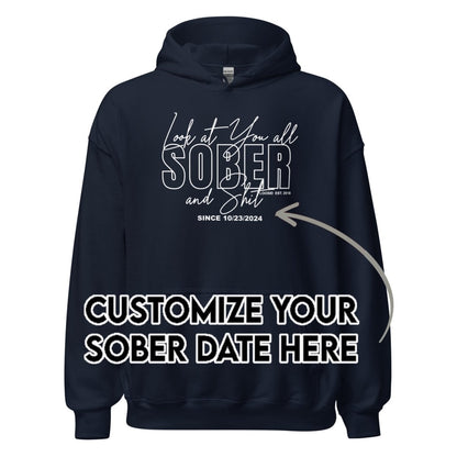 Recovery Hoodie | Men's Look at You Sober and Sh*t