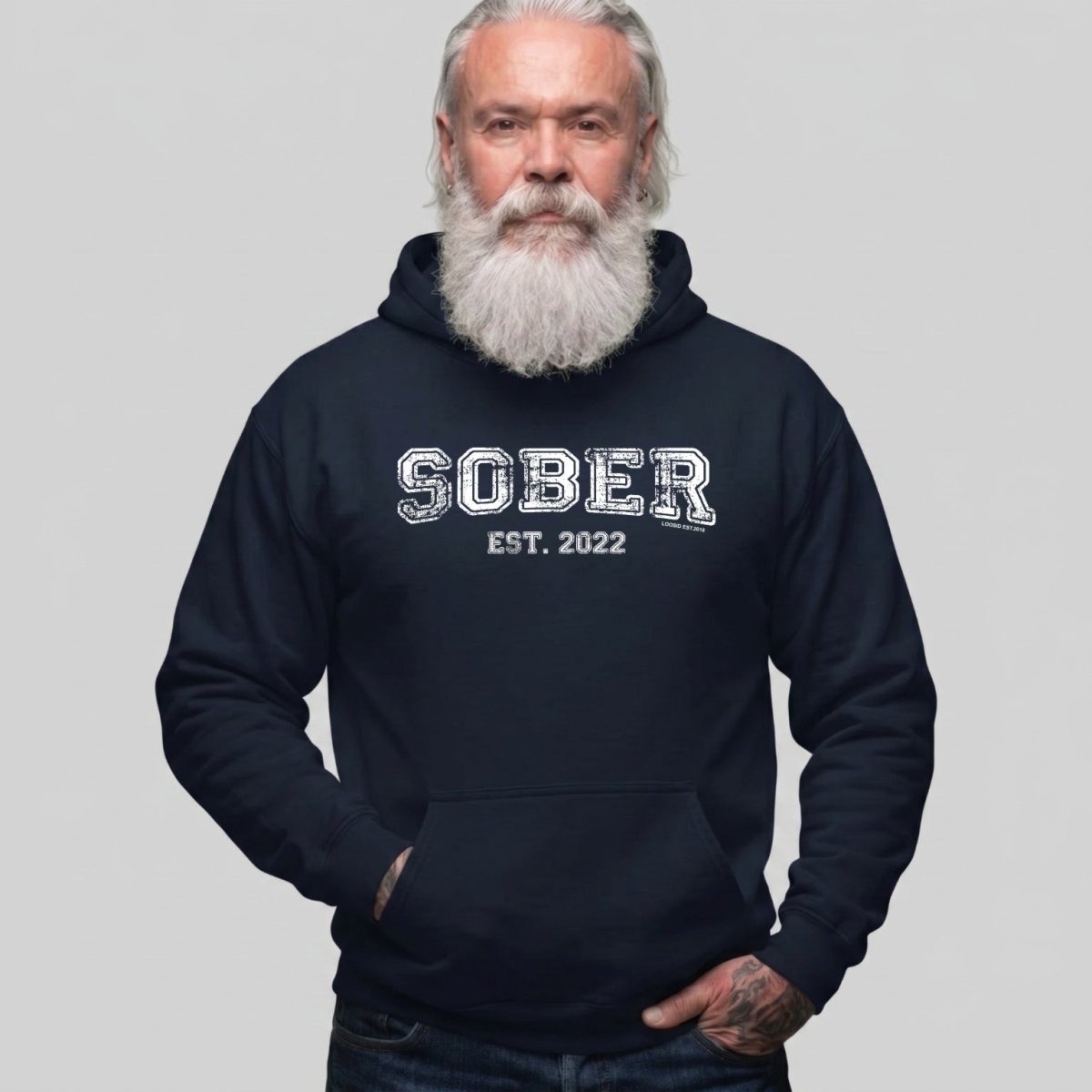 Recovery Hoodie | Men's Sober Est.