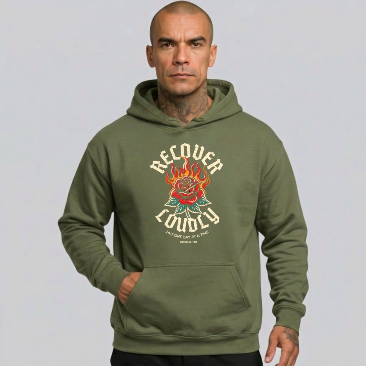 Recovery Hoodie | Men's Recover Loudly