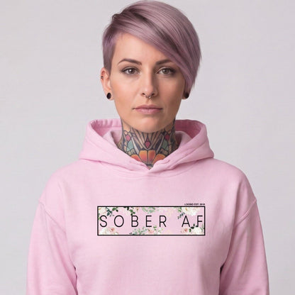 Recovery Hoodie | Women's Sober AF Flower