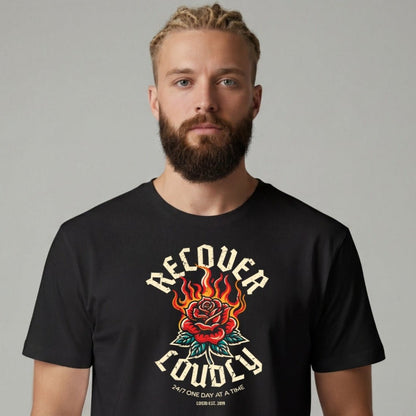 Sober T Shirt | Men's Recover Loudly