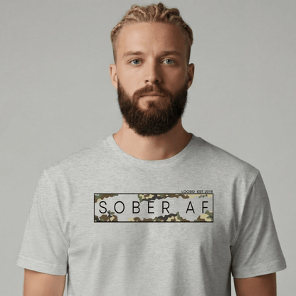 Sober T Shirt | Men's Sober AF Camo