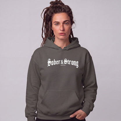 Recovery Hoodie | Women's Old School Sober & Strong