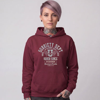 Recovery Hoodie | Women's Sobriety Dept 24/7