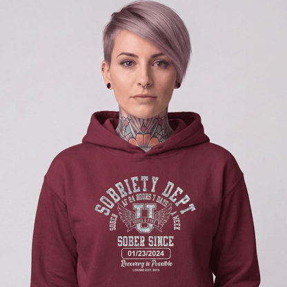 Recovery Hoodie | Women's Sobriety Dept 24/7