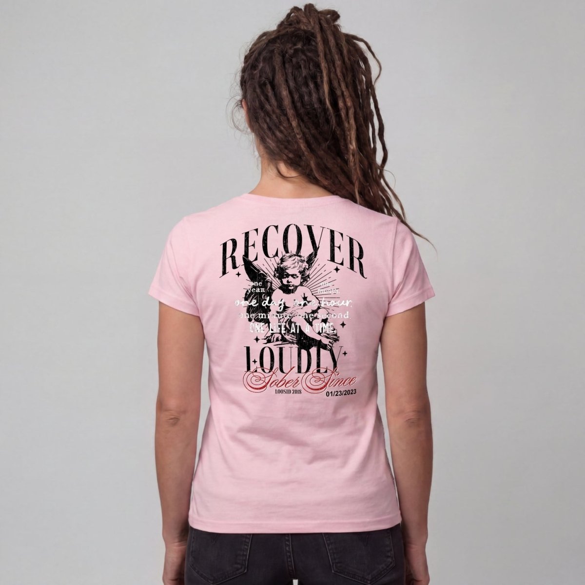 Recovery T Shirt | Women's Recover Loudly Limited-Edition