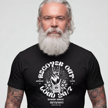 Sober T Shirt | Men's Recover Out Loud