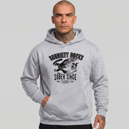 Recovery Hoodie | Men's Sobriety Rocks