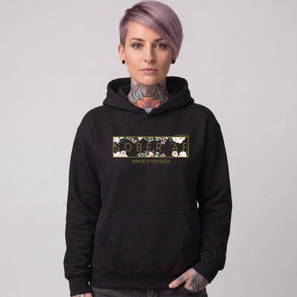 Recovery Hoodie | Women's Sober AF Flower