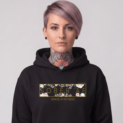 Recovery Hoodie | Women's Sober AF Flower
