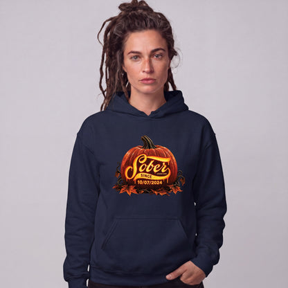 Recovery Hoodie | Women's Sober Since Pumpkin