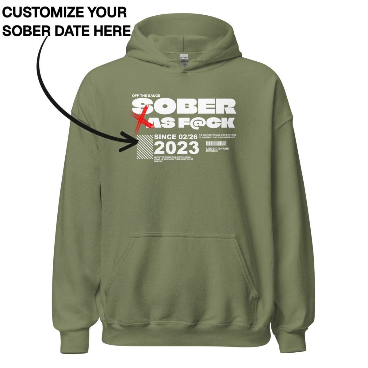 Recovery Hoodie | Men's Sober As F*ck