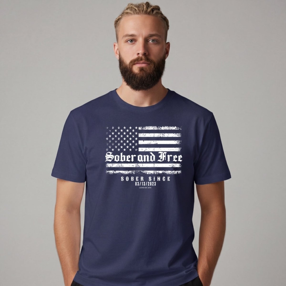 Sober T Shirt | Men's Sober and Free