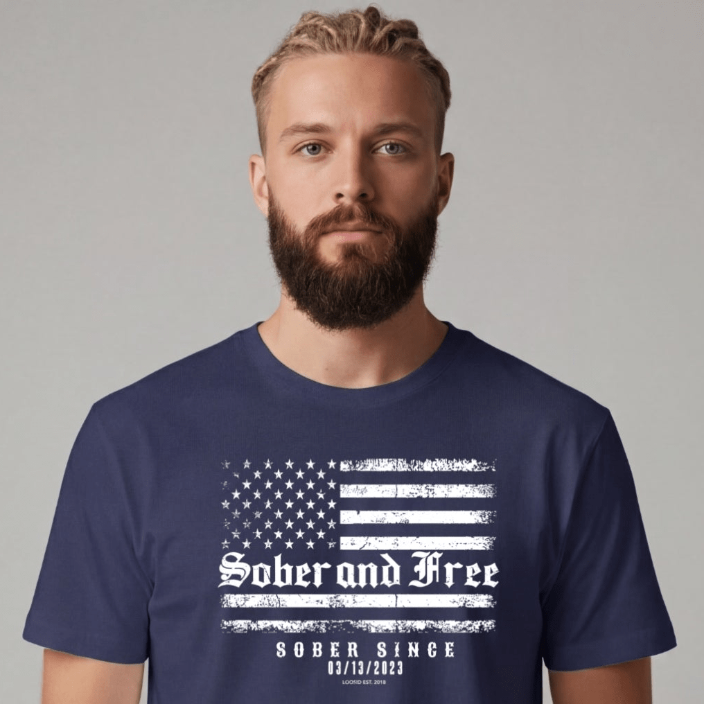 Sober T Shirt | Men's Sober and Free
