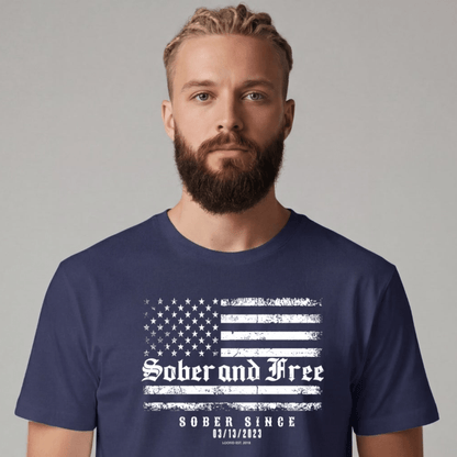 Sober T Shirt | Men's Sober and Free